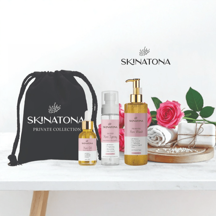 Sacred Glow Trio — Wash + Spray + Oil - Skinatona